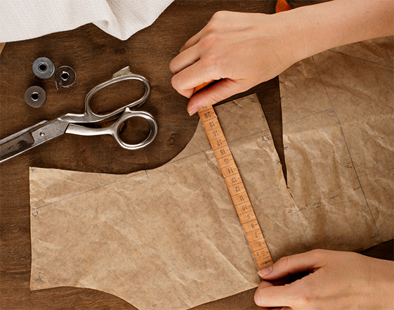 Измерение выкройки